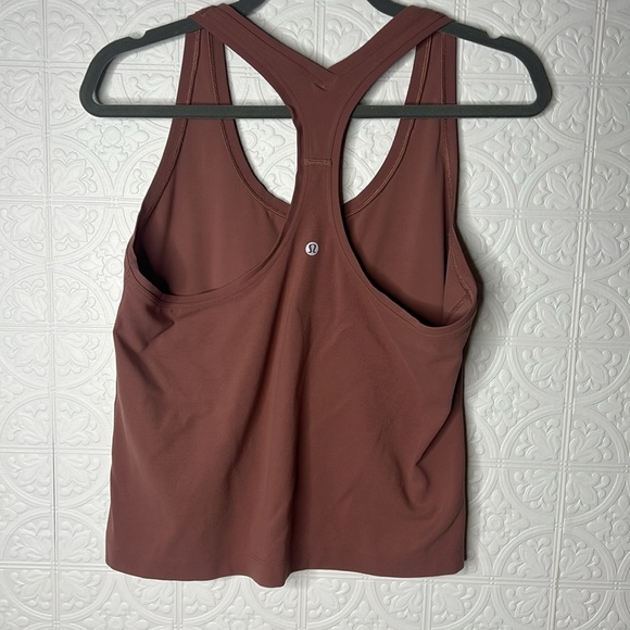 Lululemon Cool RB Short Tank Nulu Brownish Mauve - Picture 3 of 6